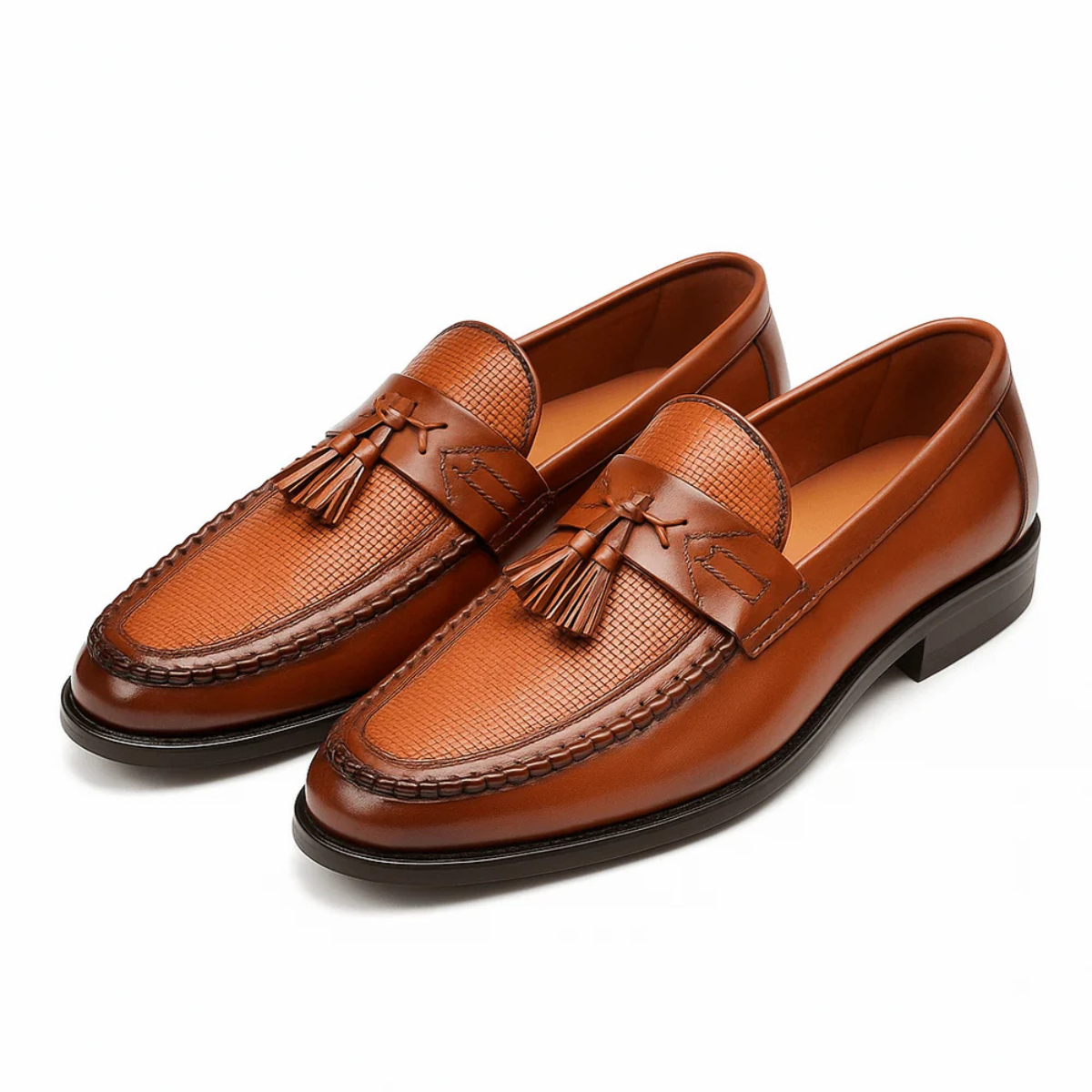 The Lexington Men’s Classic Tassel Faux Leather Loafers