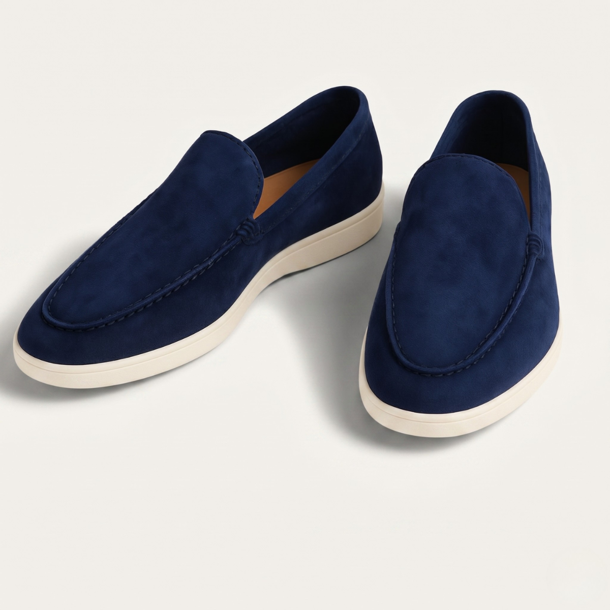 The Ashbourne Suede Loafers for Men