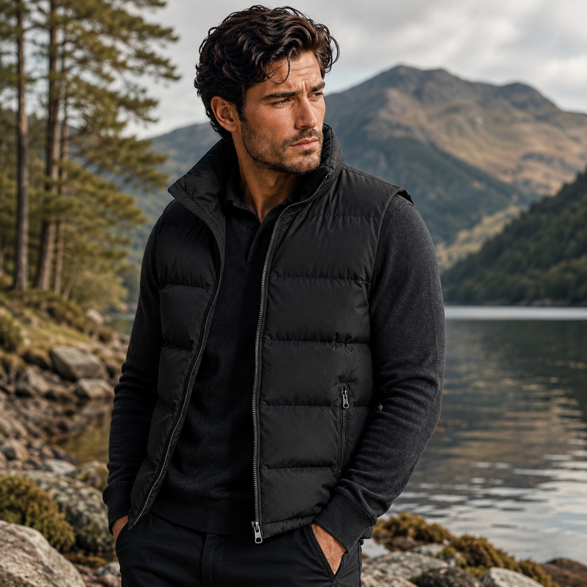 The Peterborough Men’s Padded Puffer Gilet