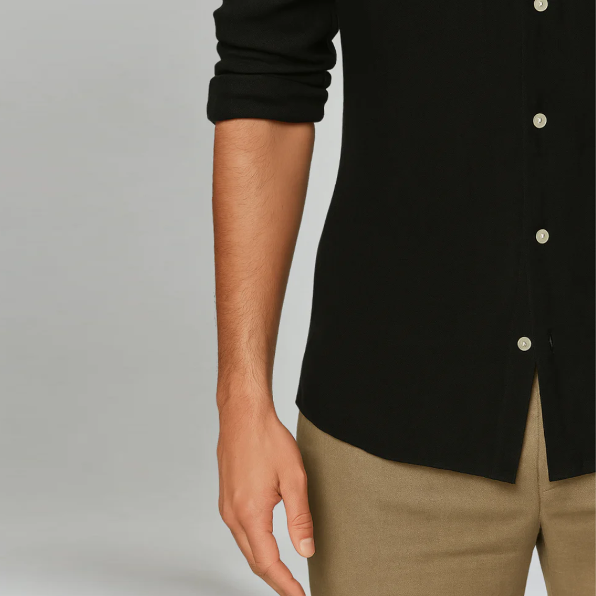 The Matera Men's Premium Linen Button Up Shirt