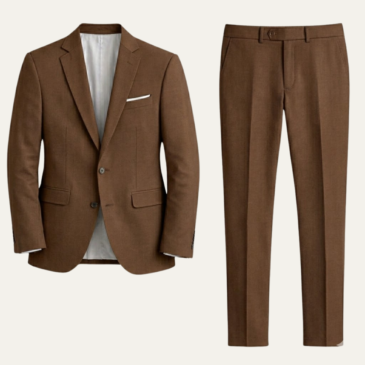 Men’s Two Piece Suit - The Brescia – Slim Fit Blazer and Trousers Formal Set