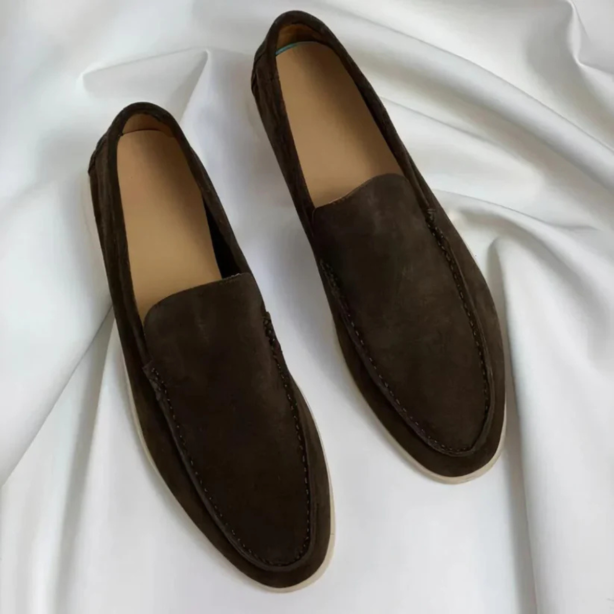 The Edina Men's Premium Suede Slip On Loafers