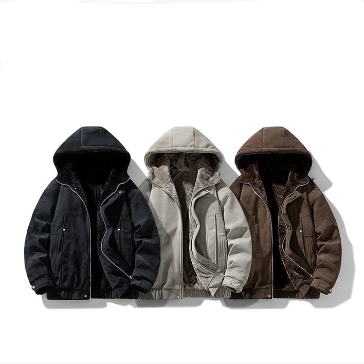 The Camberwell Men's Hooded Fleece Lined Jacket