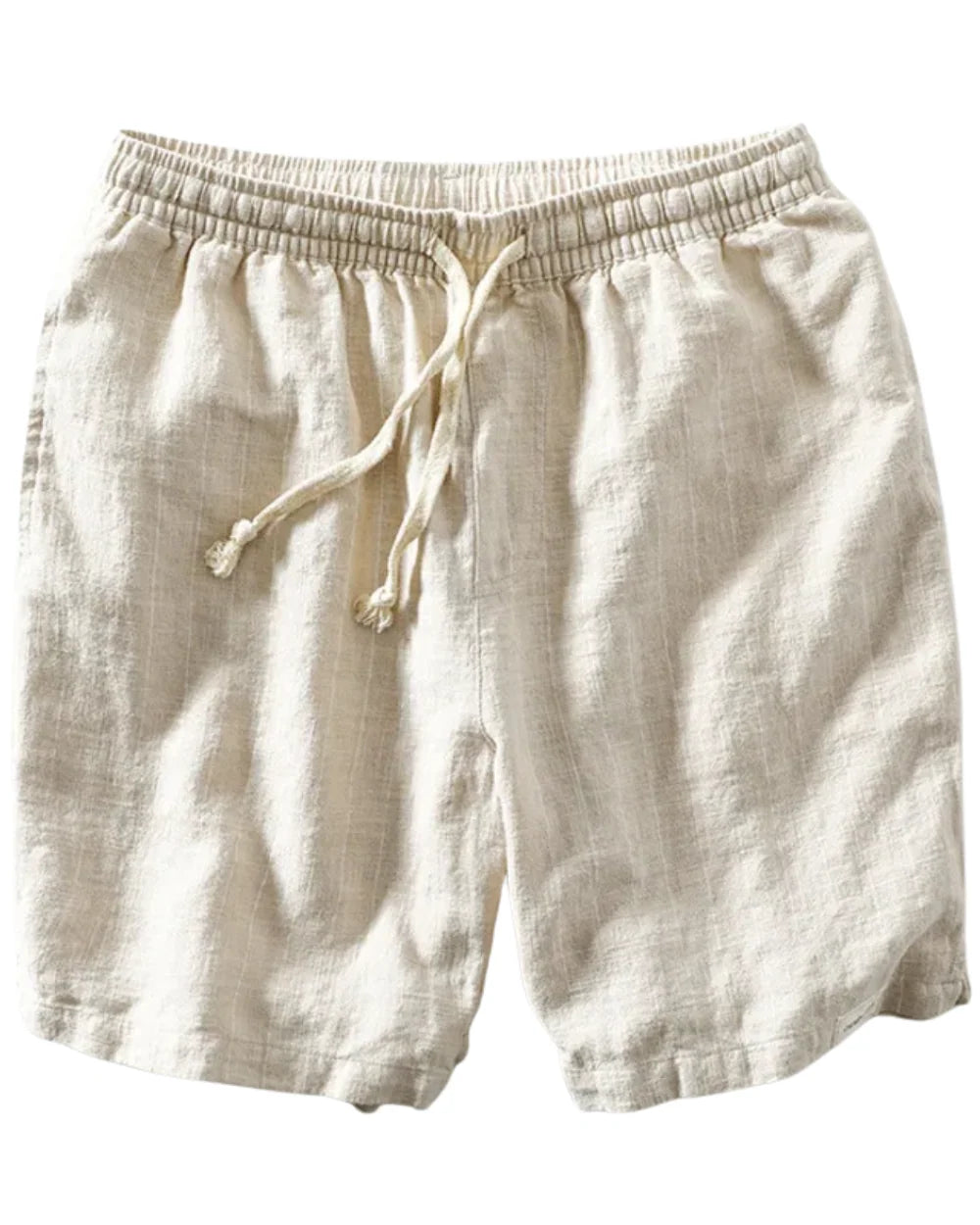 The Boulder Men's Striped Linen Drawstring Summer Shorts