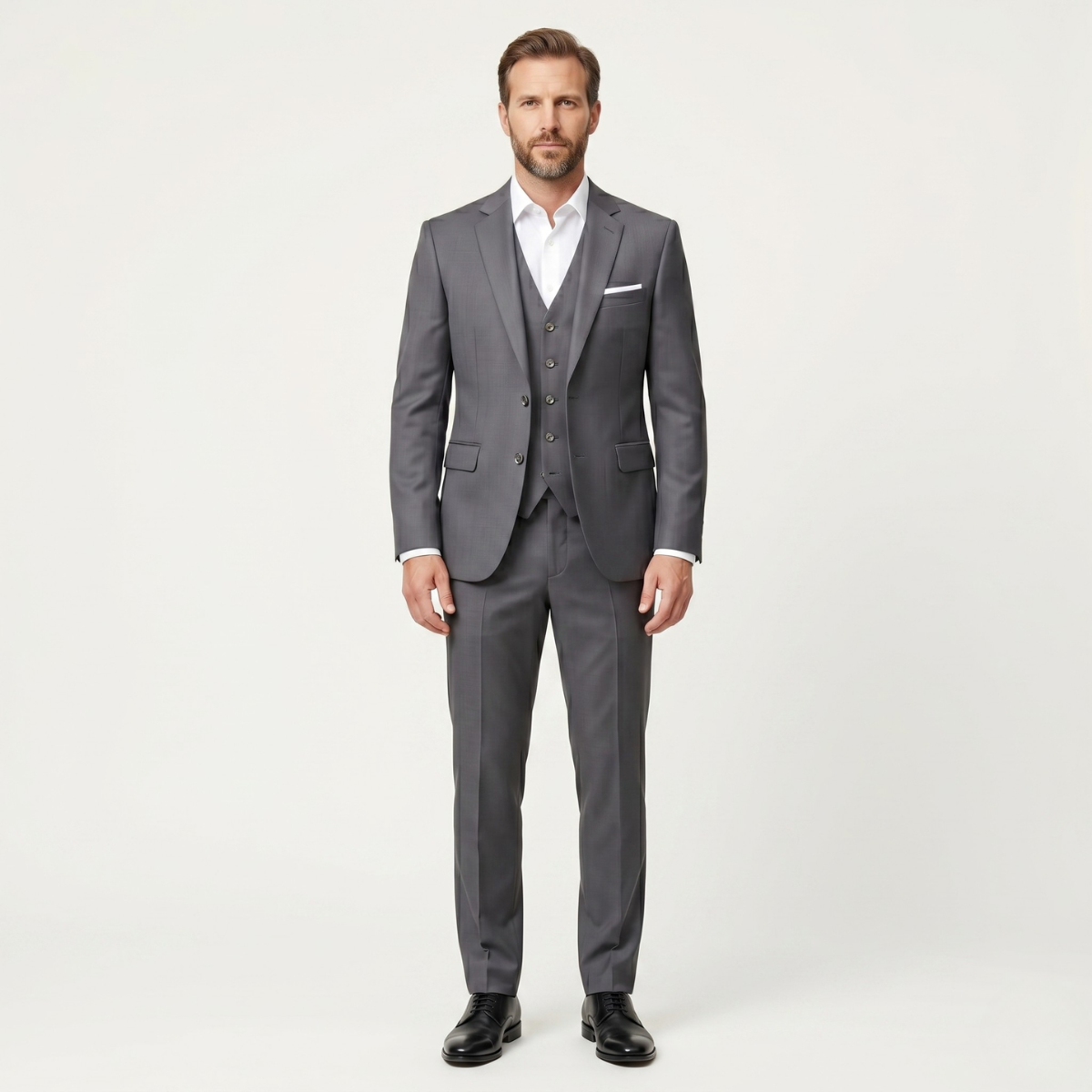 The Posillipo Men’s Tailored Suit Set – Blazer Waistcoat Trousers