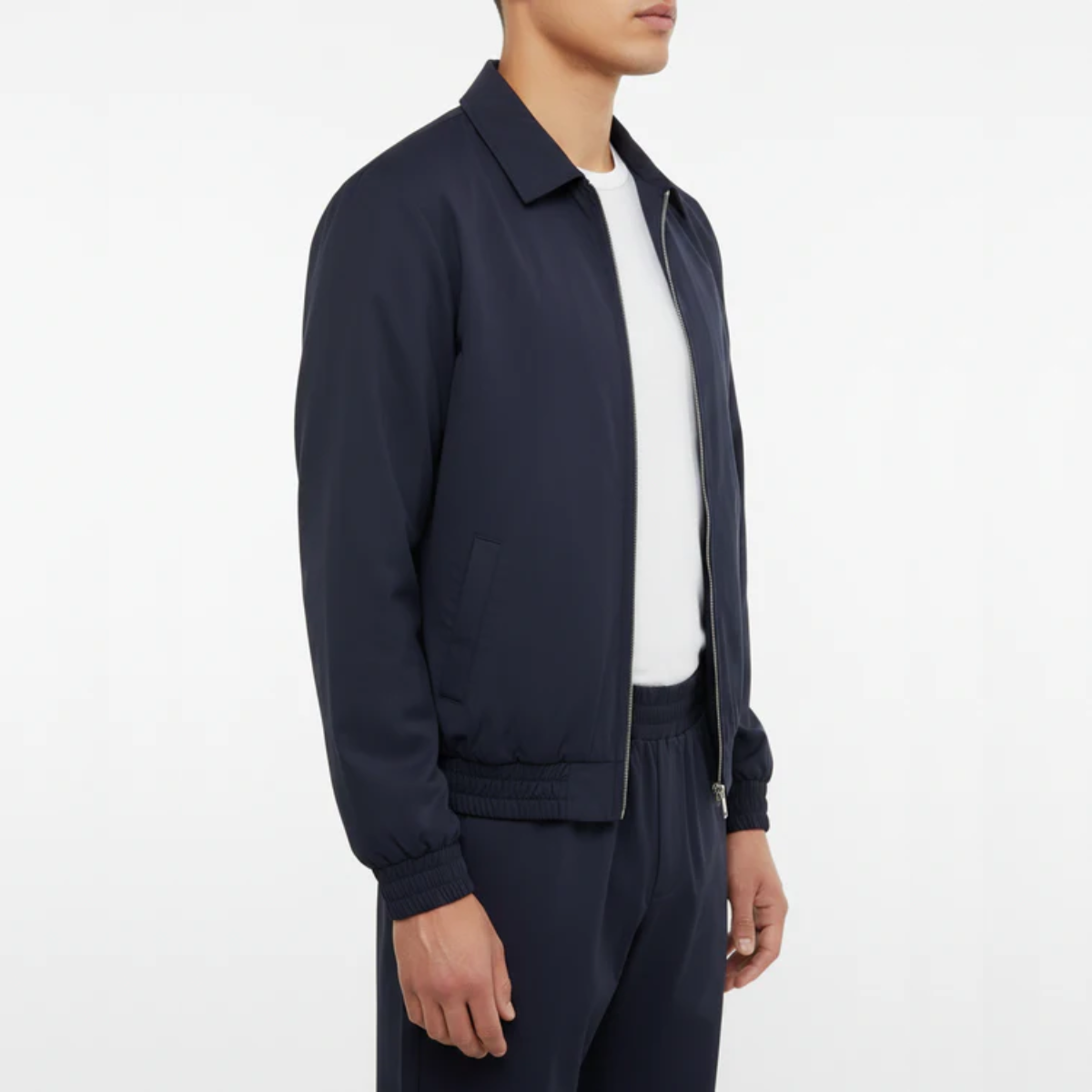 The Reno Men's Premium Tech Tracksuit Set - Navy Blue
