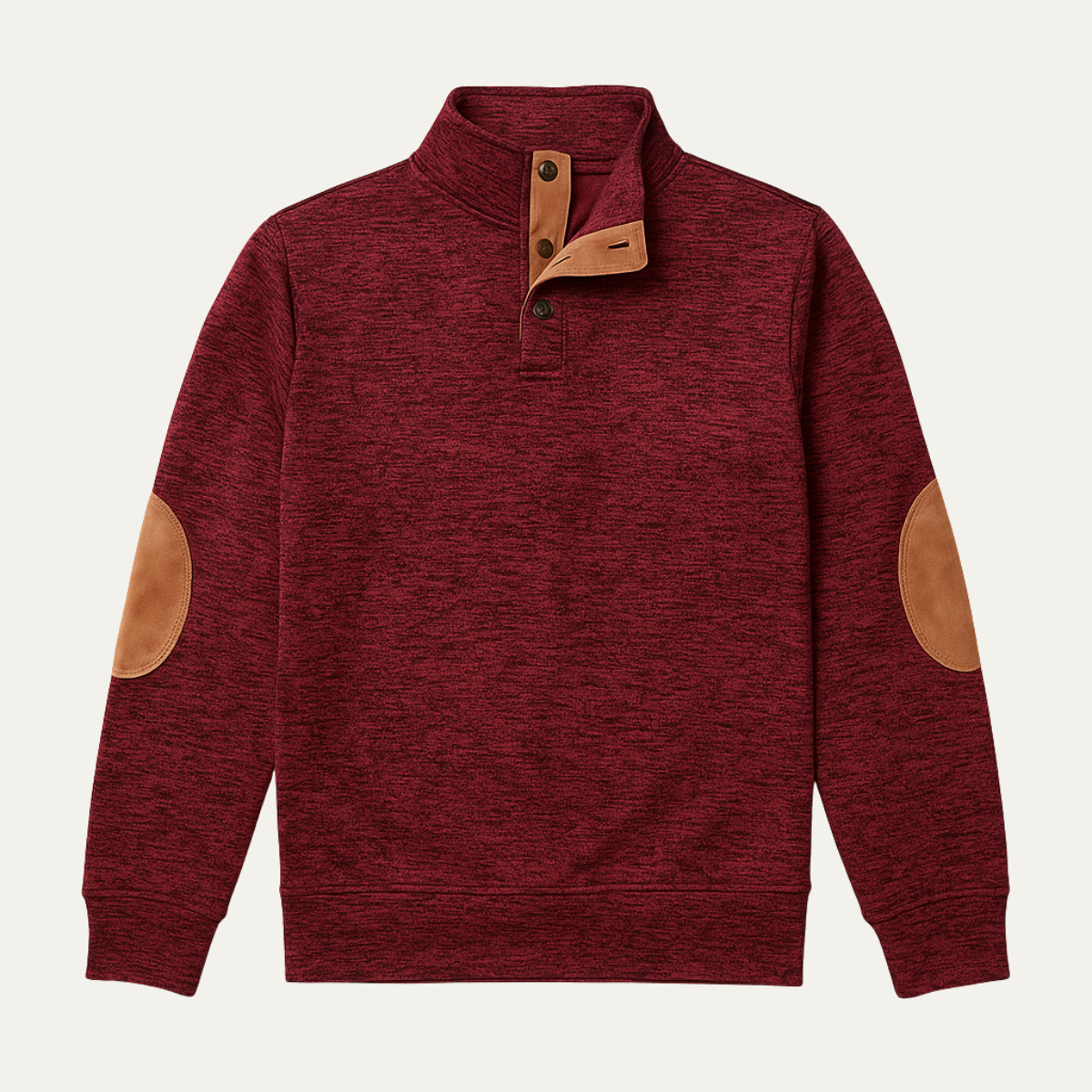The Tarvisio Men’s Knitted Heritage Jumper with Elbow Patches