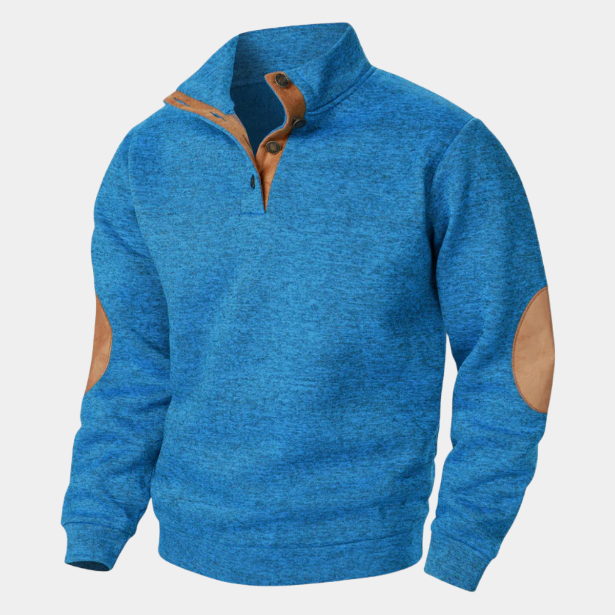 The Tarvisio Men’s Knitted Heritage Jumper with Elbow Patches