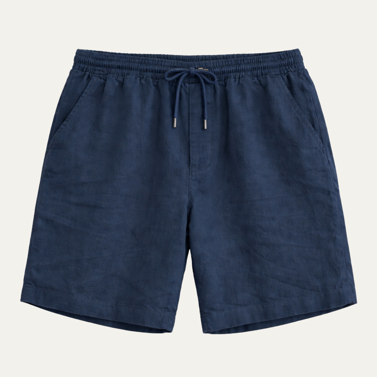 The Hever Men’s Cotton Linen Drawstring Shorts