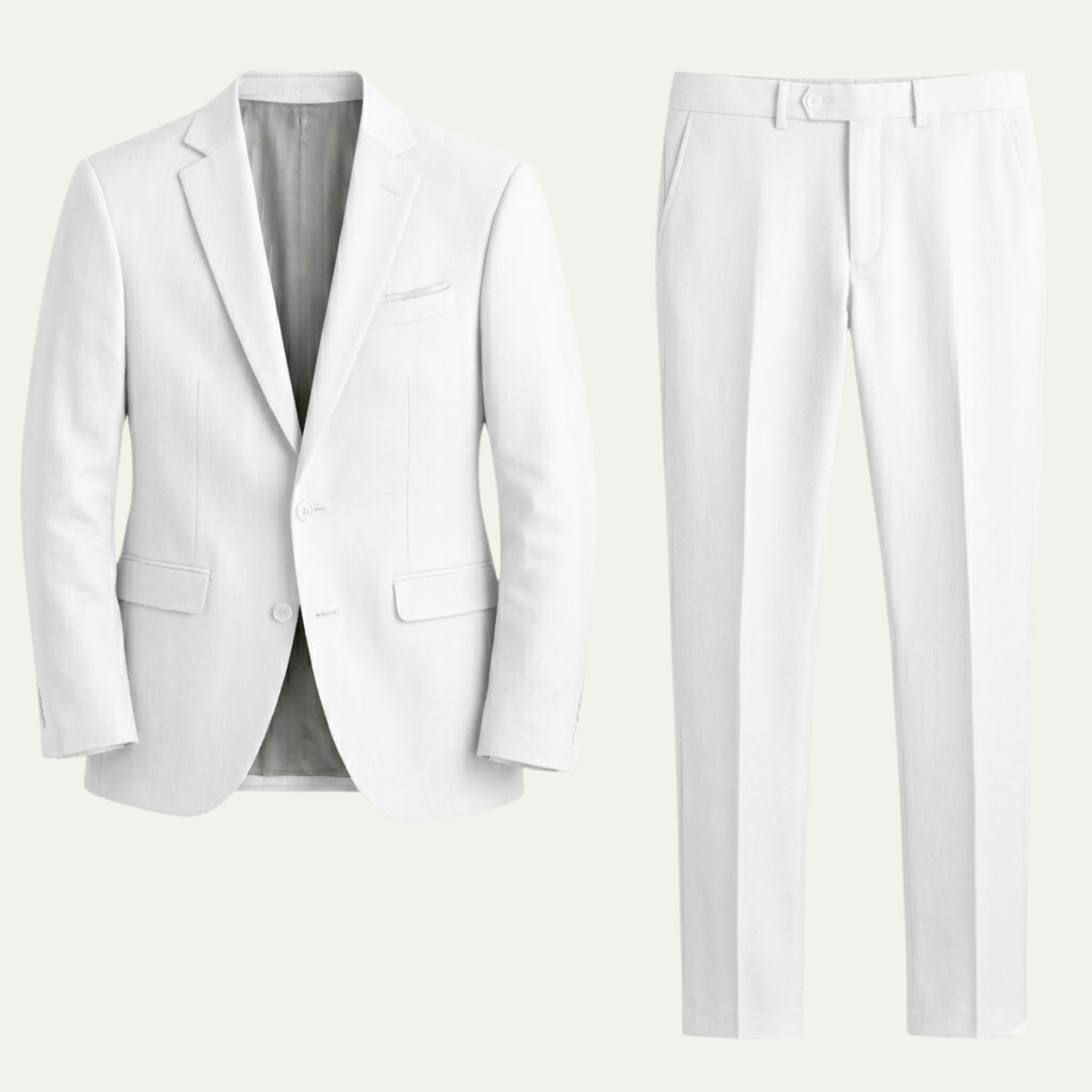Men’s Two Piece Suit - The Brescia – Slim Fit Blazer and Trousers Formal Set