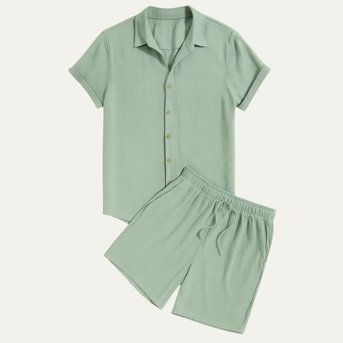 The Corsica Linen Set – Summer Shirt &amp; Trousers for Men
