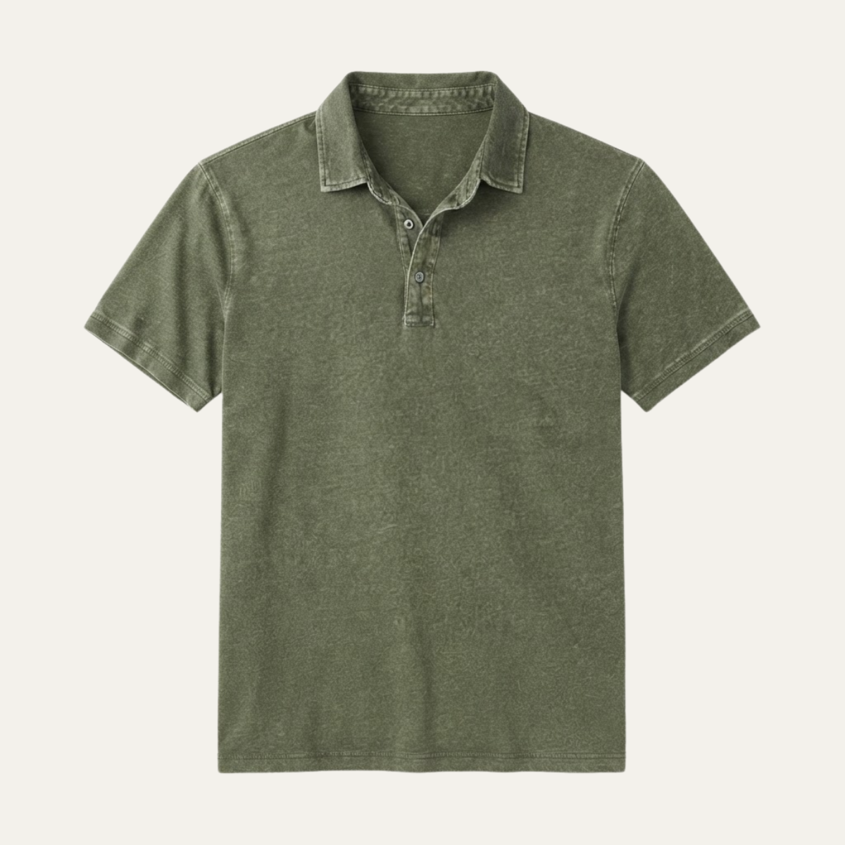 The Sirmione Men's Vintage Cotton Polo Shirt