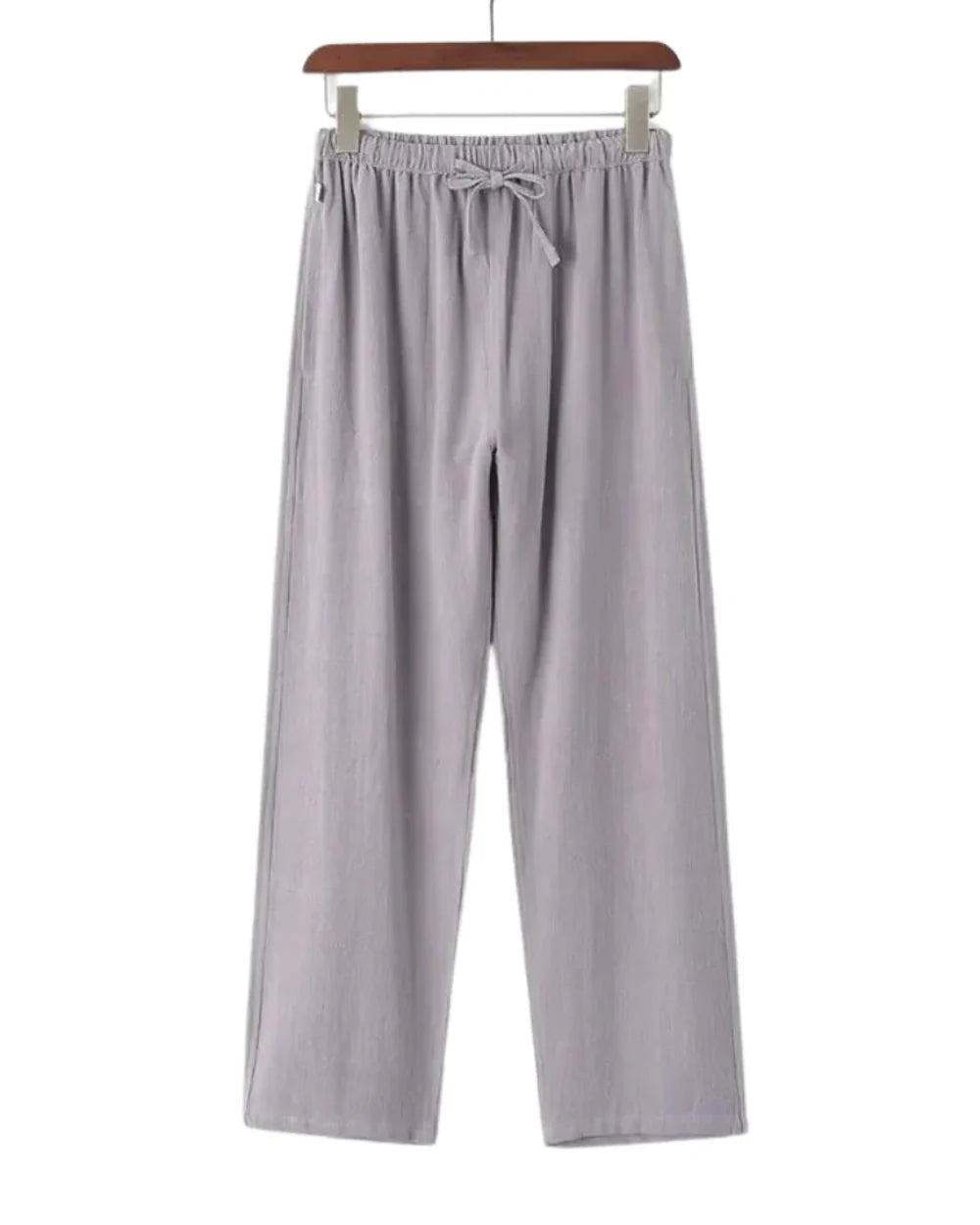 The Hudson Men's Relaxed Fit Linen Drawstring Trousers