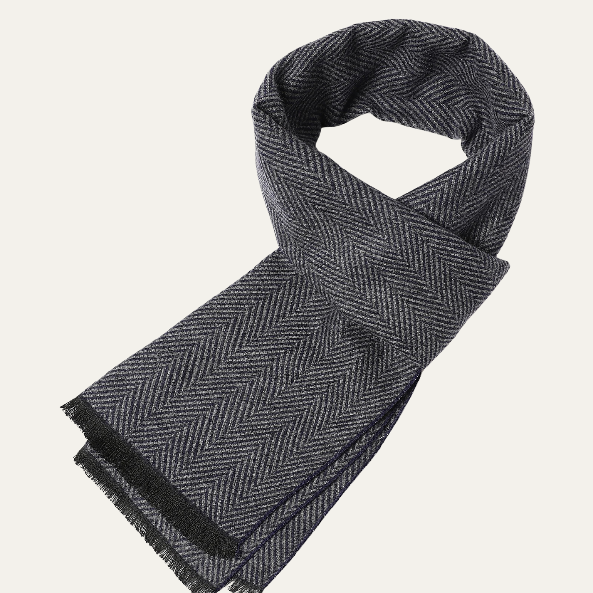 The Windmere Men’s Classic Winter Cashmere Scarf