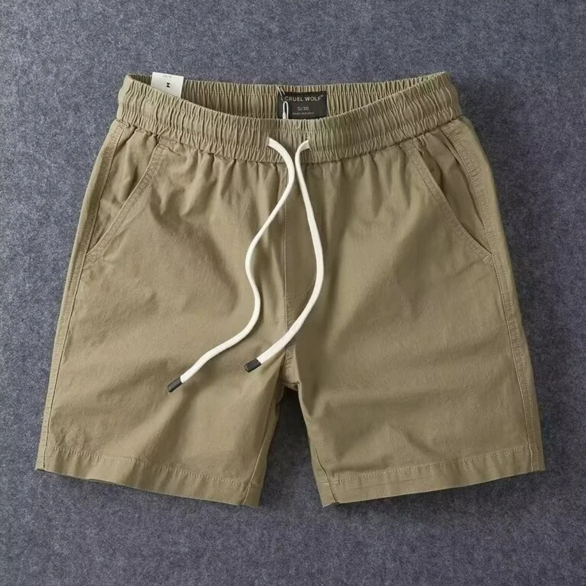 The Ludlow Men’s Lightweight Drawstring Cotton Shorts