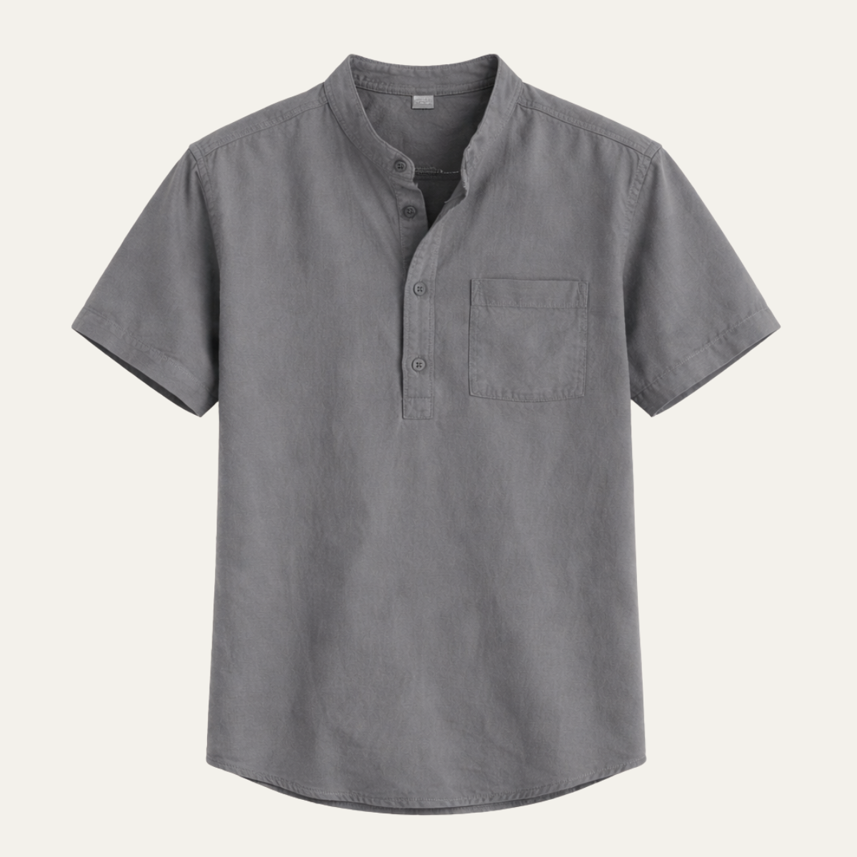The Shrewsbury Men’s Lightweight Cotton Linen Short Sleeve Shirt