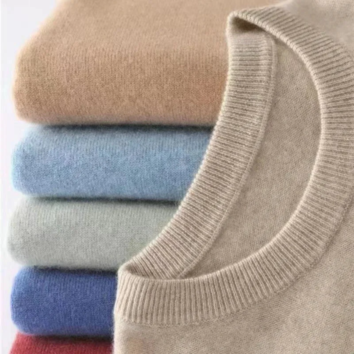 The Capri Men's Classic Crew Neck Knit Jumper