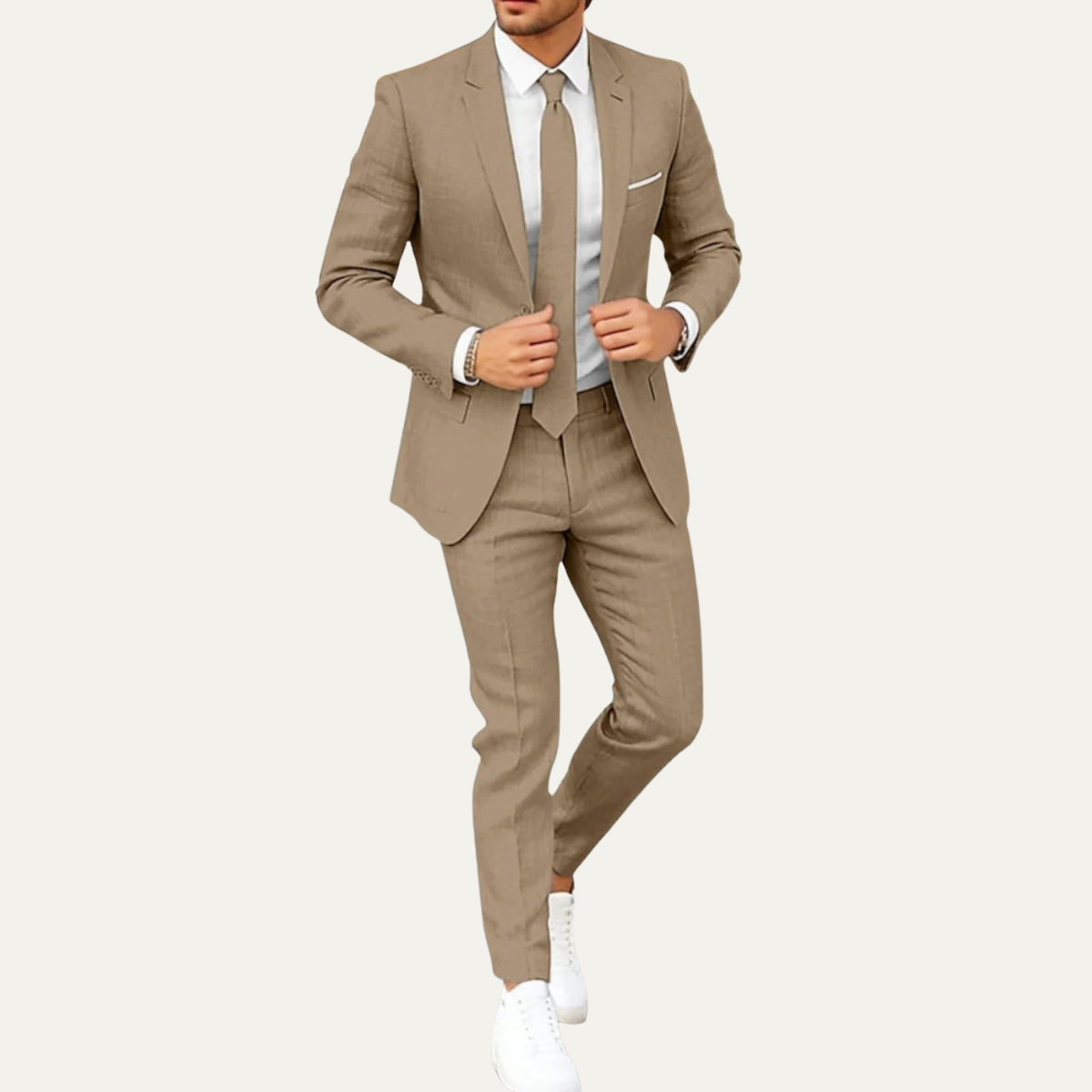 Men’s Lightweight Formal Wedding & Business Suit Set