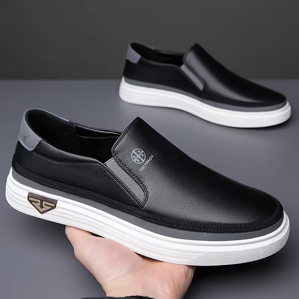 The Genova Men’s Lightweight Non Slip Casual Loafers
