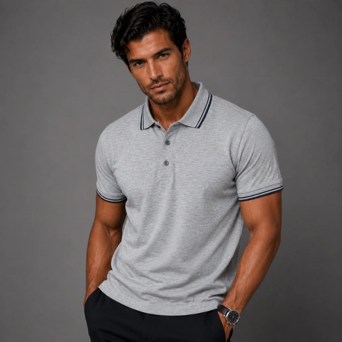Men’s Smart Casual - Cotton Polo Shirt