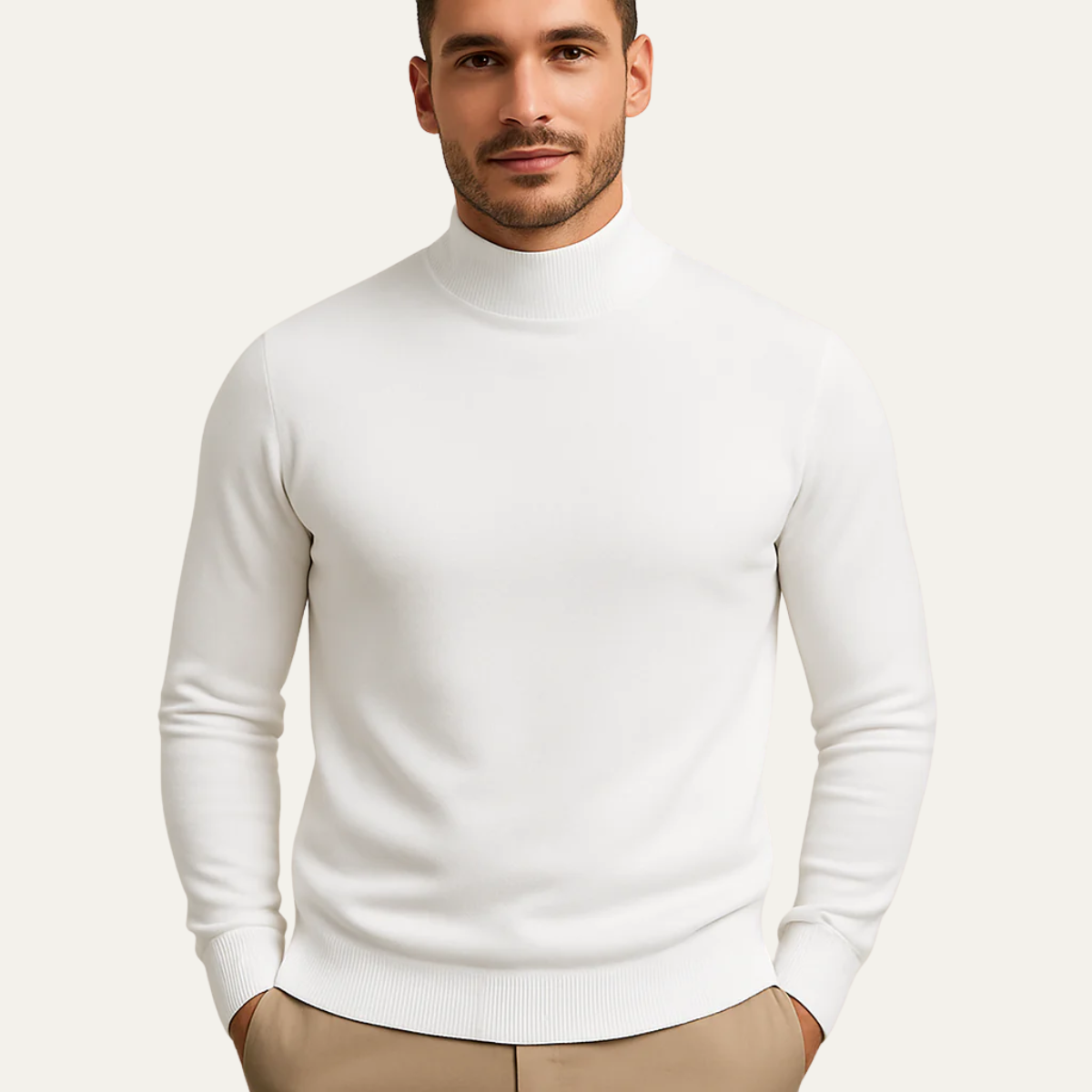 Men's Casual Crew Neck Jumper