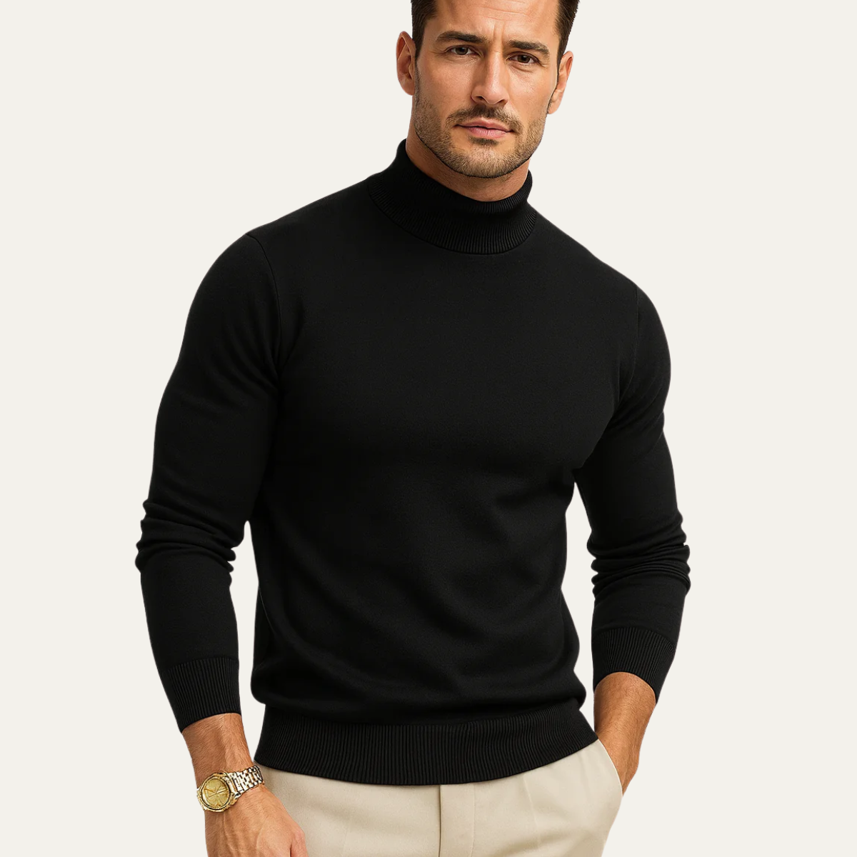 Men's Casual Crew Neck Jumper