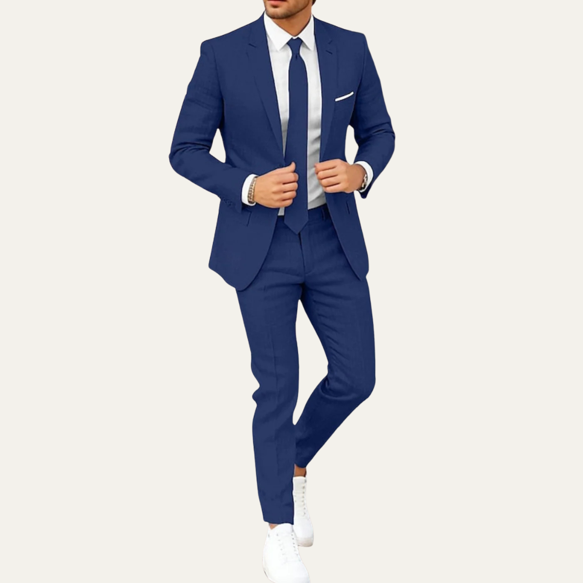 Men’s Lightweight Formal Wedding & Business Suit Set