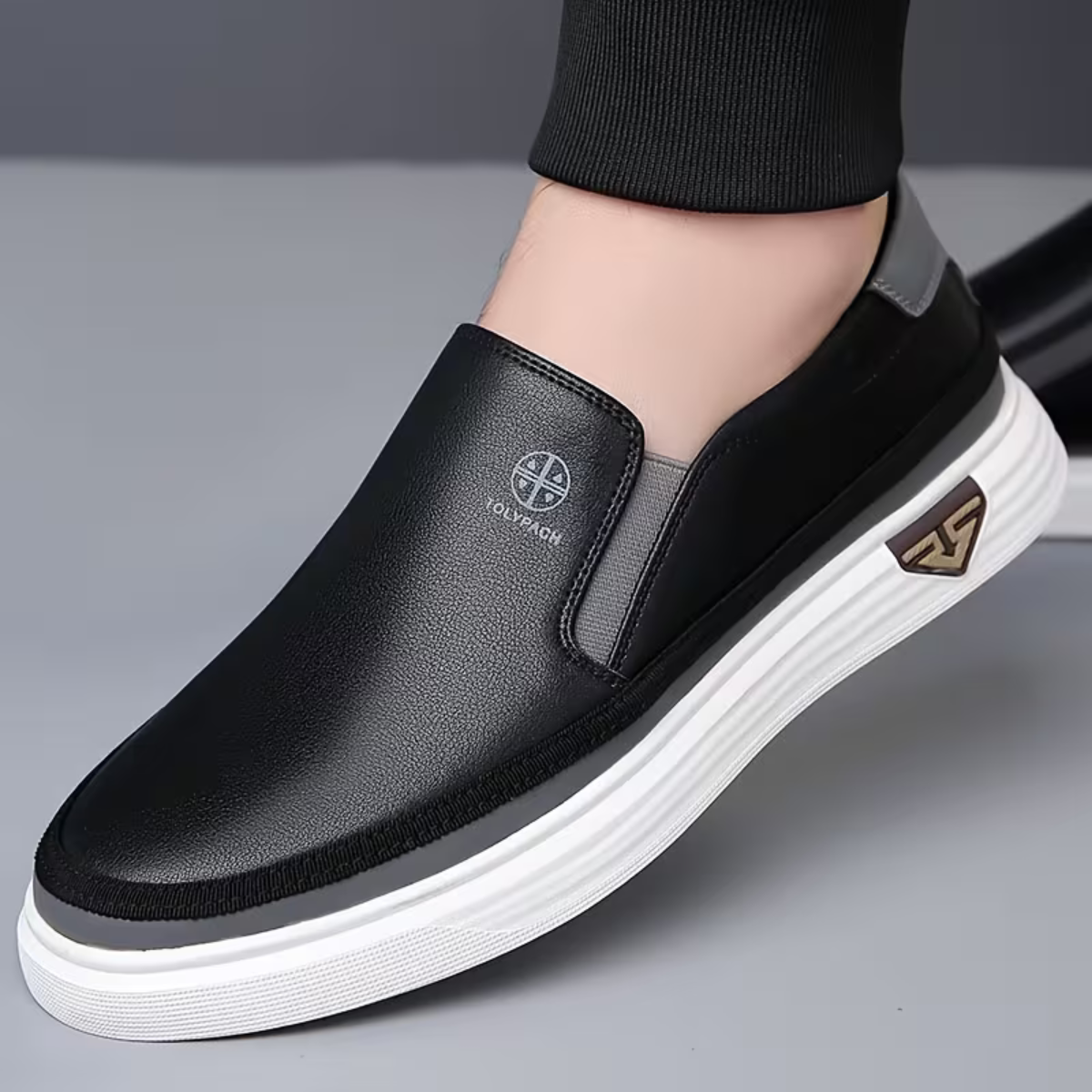 The Genova Men’s Lightweight Non Slip Casual Loafers