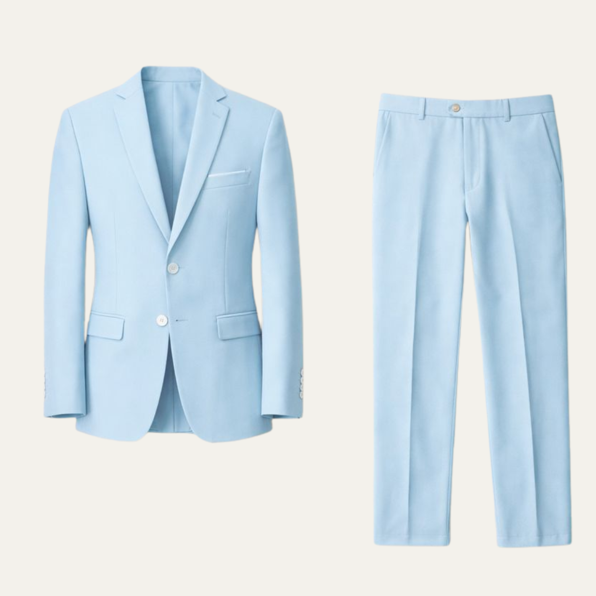 The Benevento Men’s 2 Piece Suit – Formal Wedding &amp; Business Suit Set