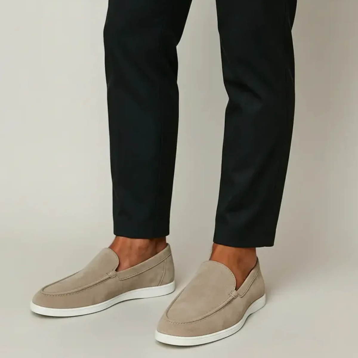 The Edina Men's Premium Suede Slip On Loafers
