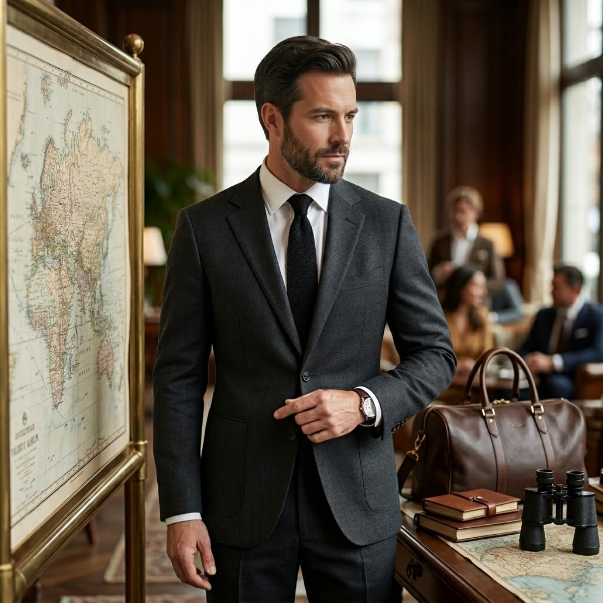 The Chesterfield Men’s Lightweight Summer Linen Blazer