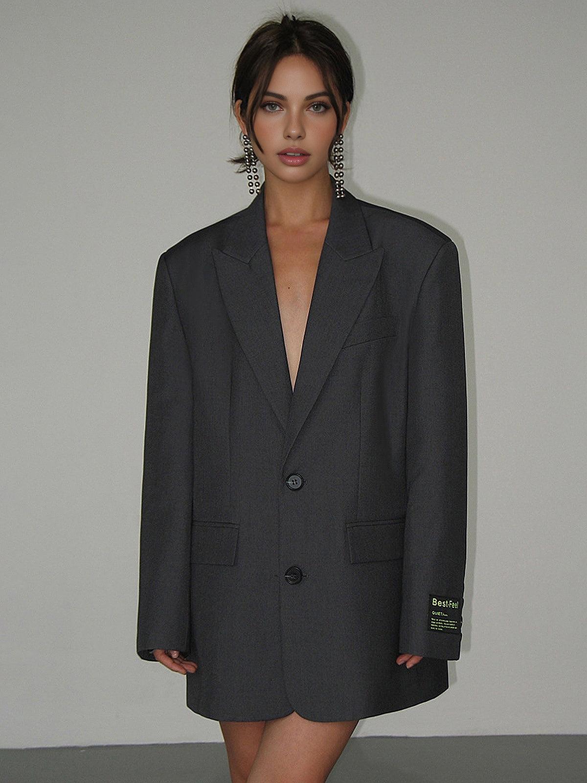 Women's Roomy Blazer for Wearing Over Knits