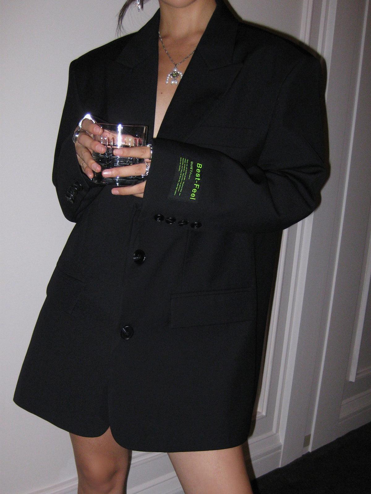 Women's Roomy Blazer for Wearing Over Knits
