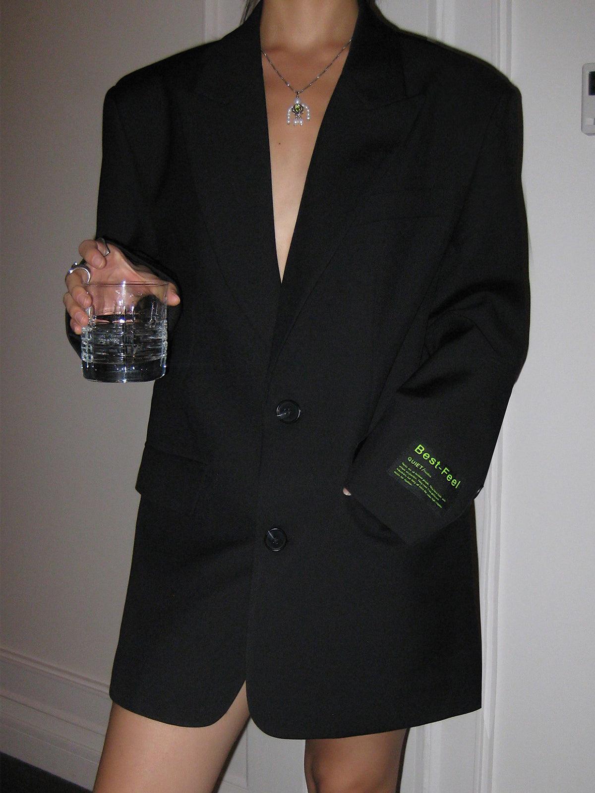 Women's Roomy Blazer for Wearing Over Knits