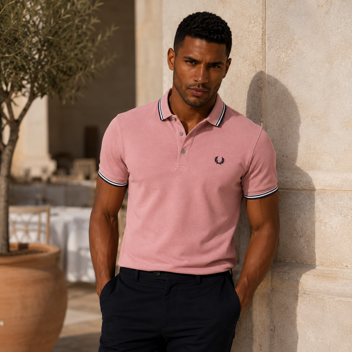 Men’s Casual Cotton Polo Shirt