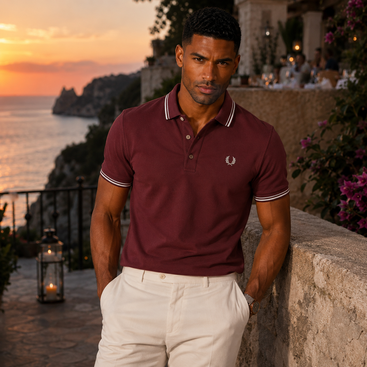 Men’s Casual Cotton Polo Shirt