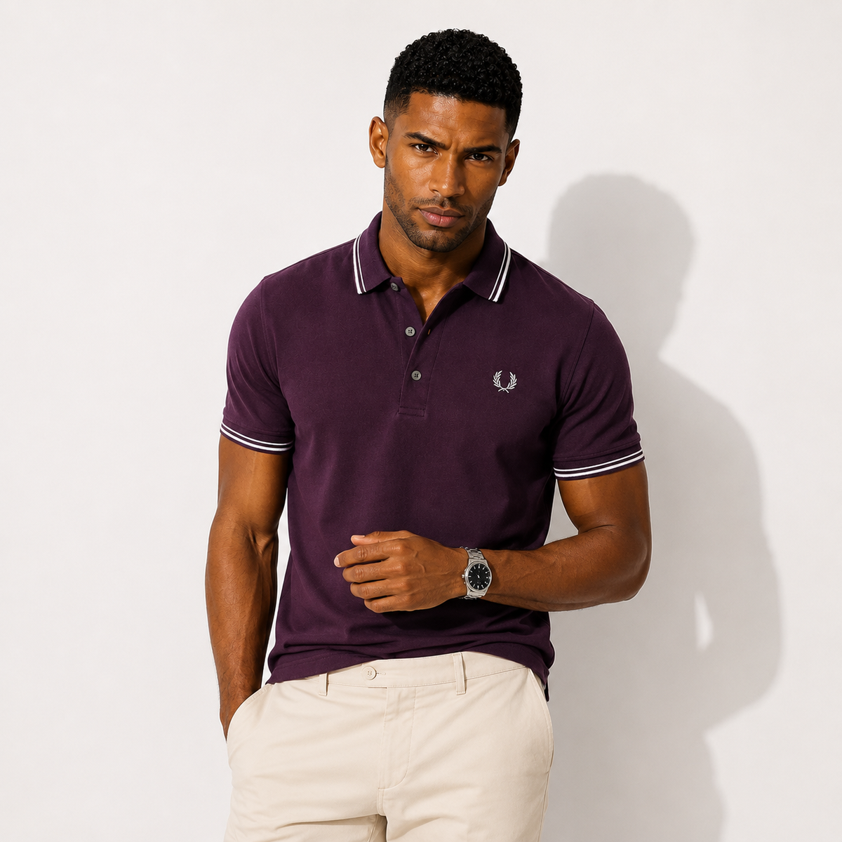 Men’s Casual Cotton Polo Shirt