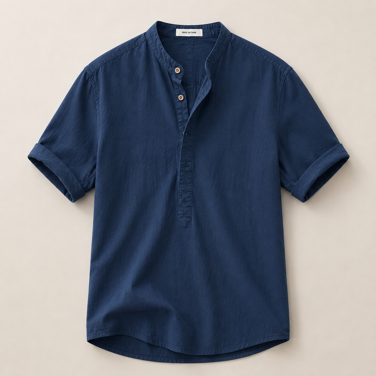 The Montclair Men’s Summer Casual Linen Shirt