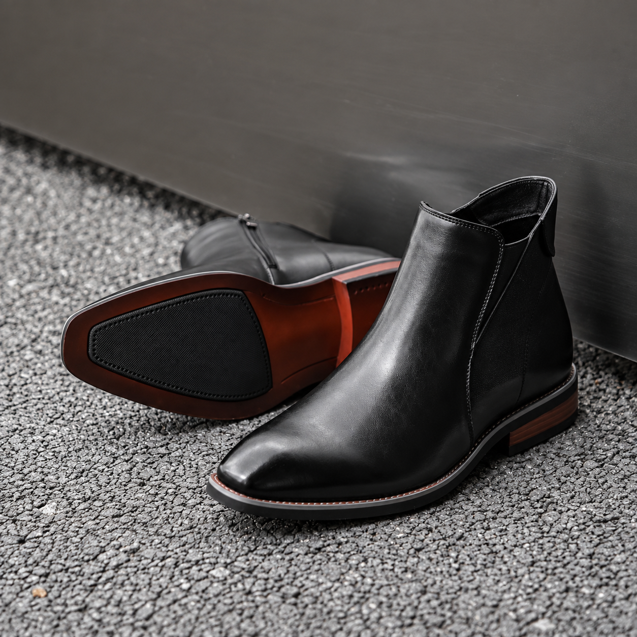 The Curzon Men's Side Zip Chelsea Boots