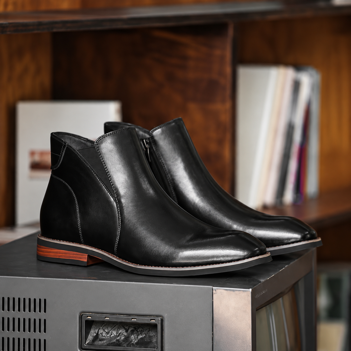 The Curzon Men's Side Zip Chelsea Boots