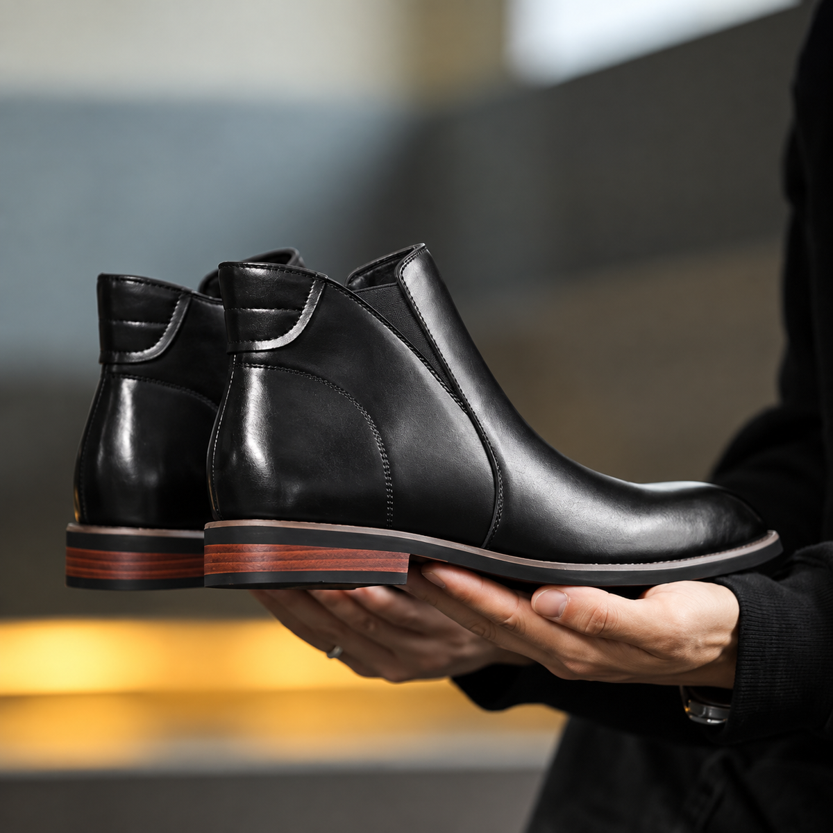 The Curzon Men's Side Zip Chelsea Boots