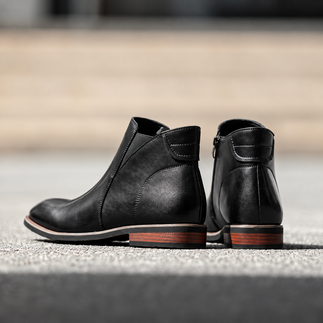 The Curzon Men's Side Zip Chelsea Boots