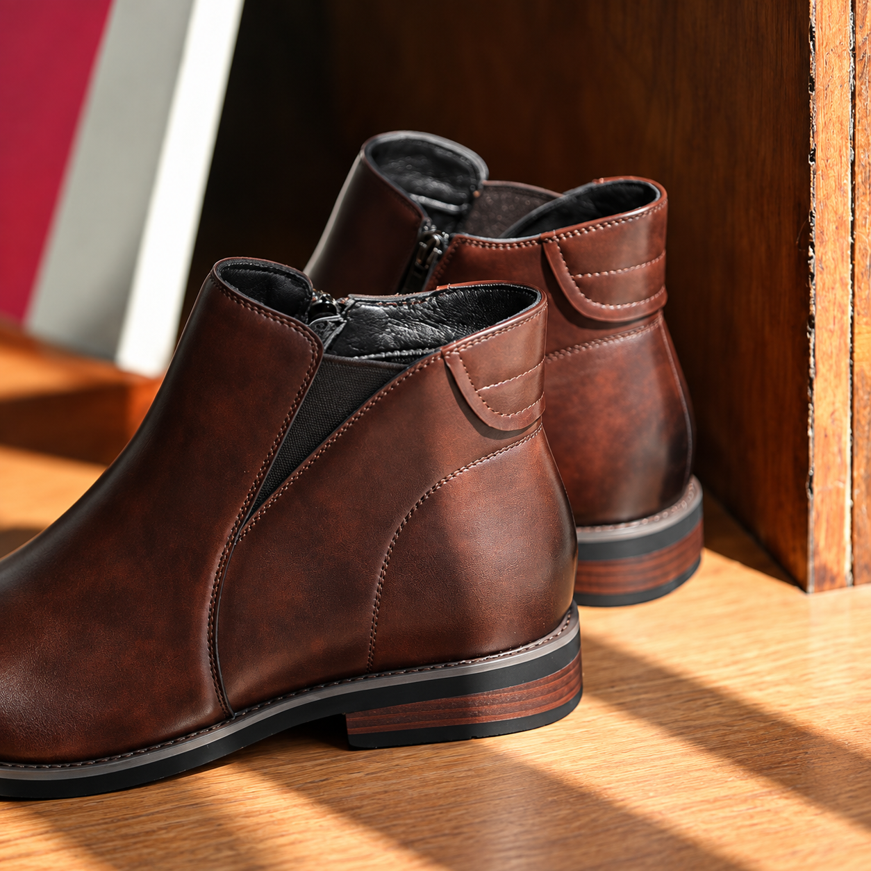The Curzon Men's Side Zip Chelsea Boots