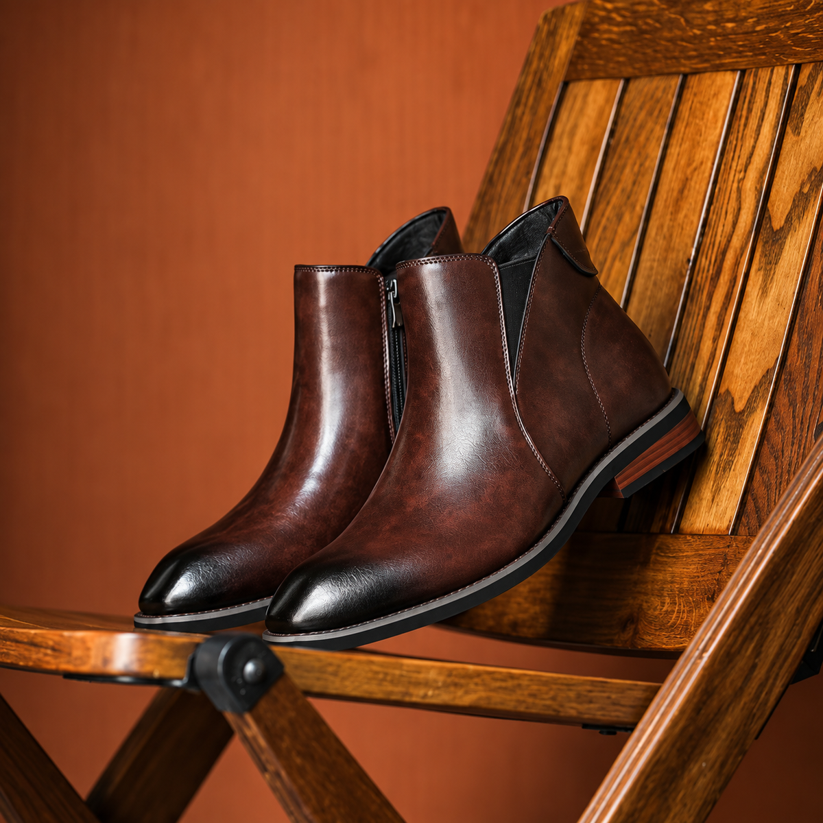 The Curzon Men's Side Zip Chelsea Boots