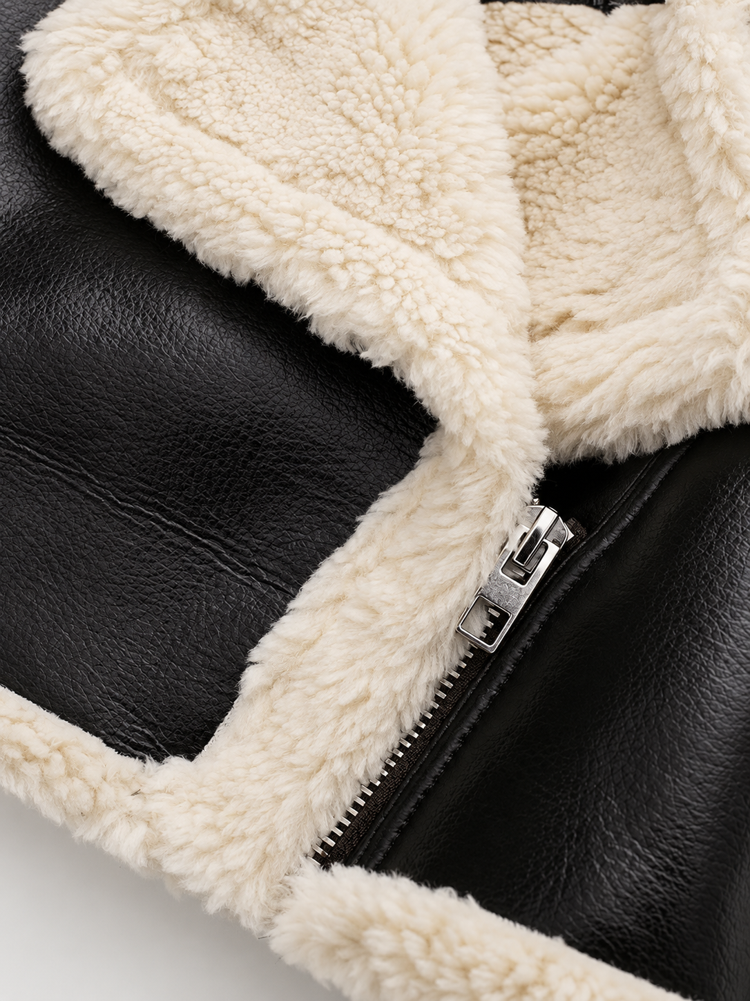 Women's Faux Fur Trim Jacket – Vintage Aviator Style
