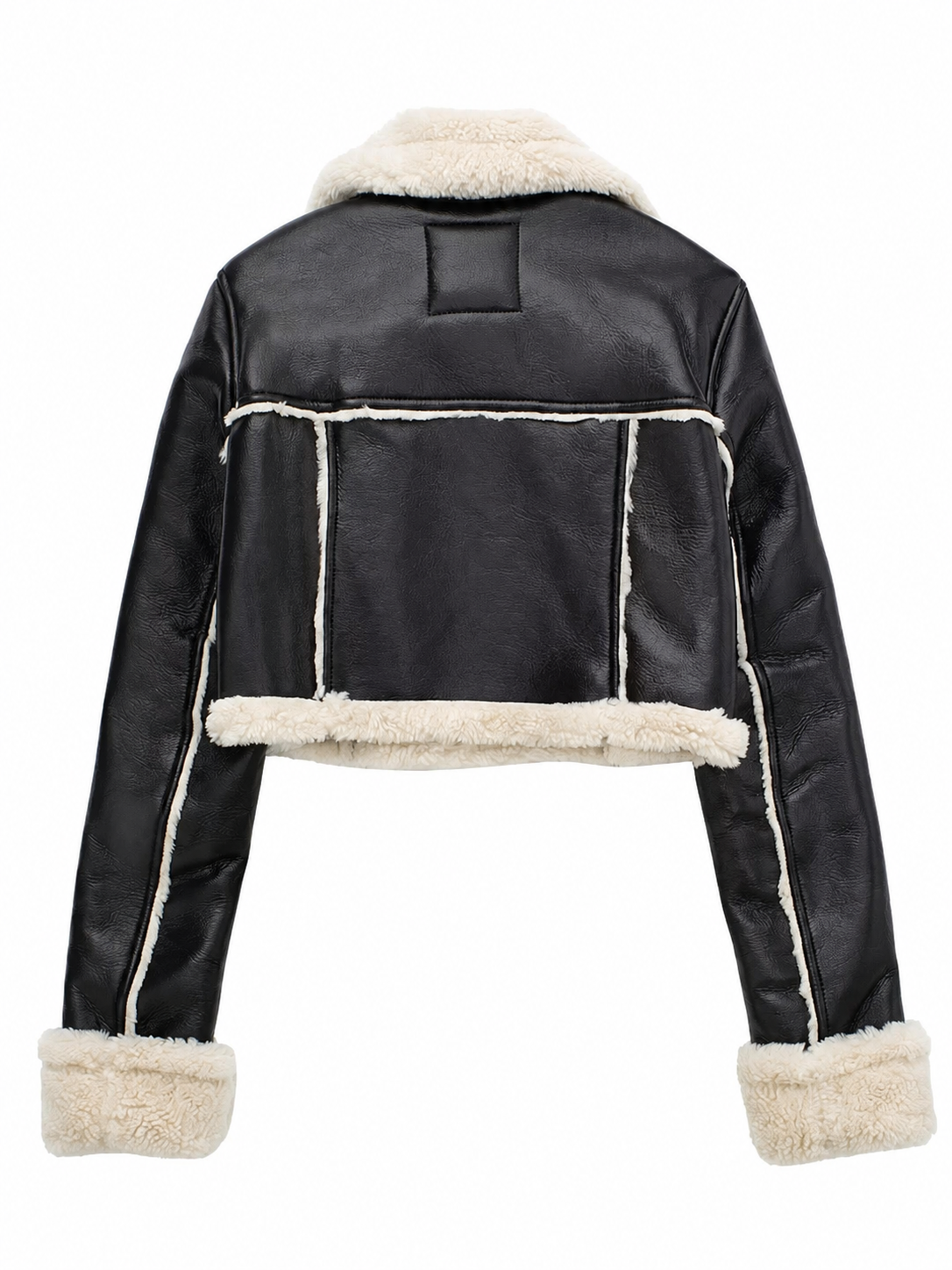 Women's Faux Fur Trim Jacket – Vintage Aviator Style
