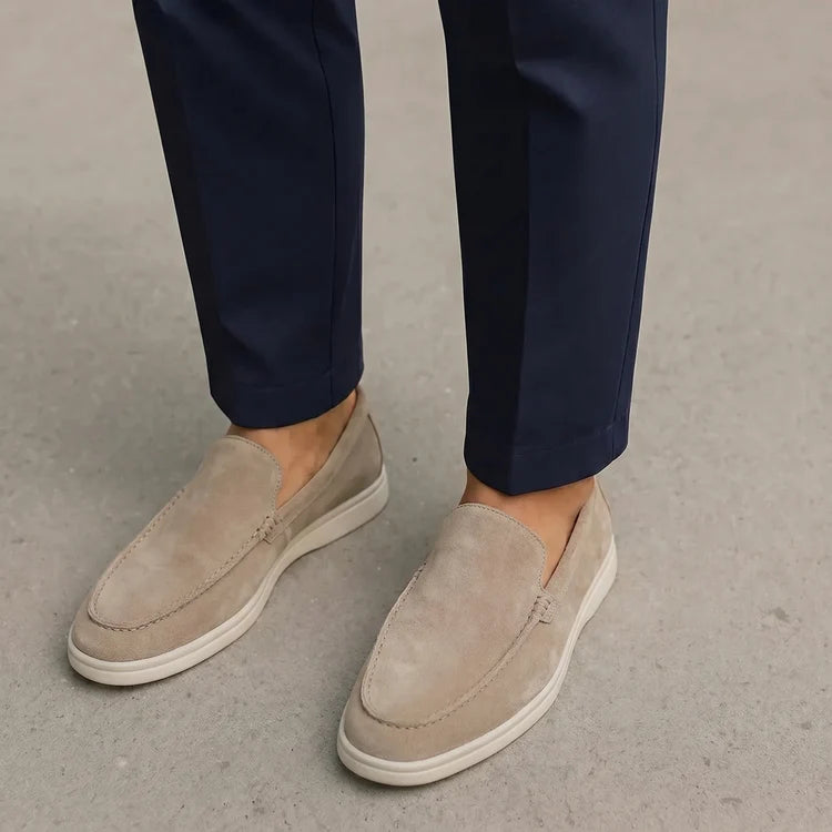 The Sanremo Men's Premium Suede Casual Slip On Loafers