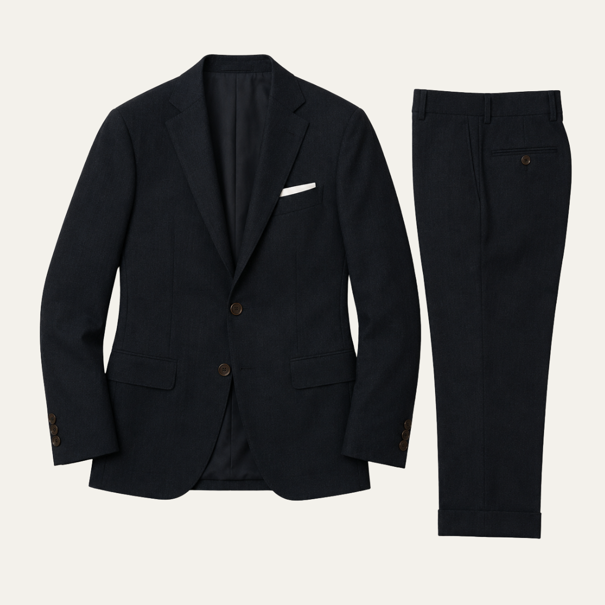 The Seabrook Men's Slim Fit Linen Suit Set - Blazer &amp; Trousers