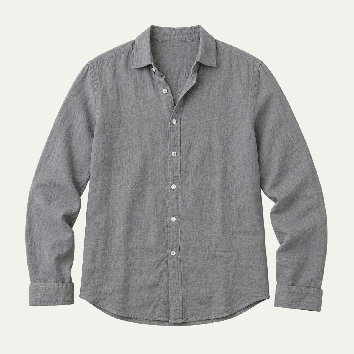 The Arezzo Men's Smart Casual Linen Button Up Shirt