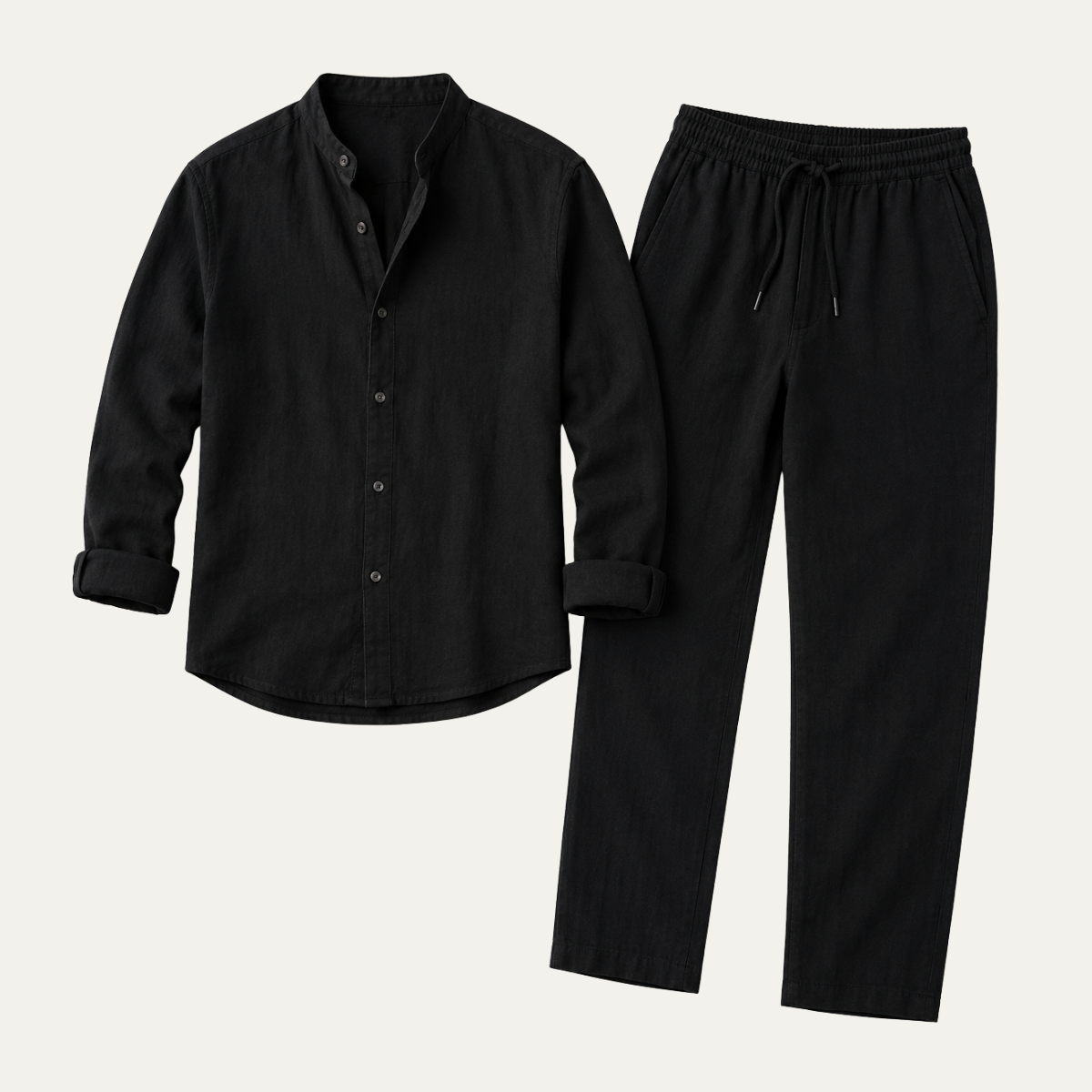 The Sedona Men's Relaxed Fit Linen Shirt &amp; Trousers Set